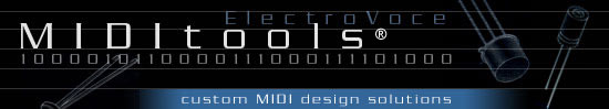 MIDITools - custom MIDI design solutions